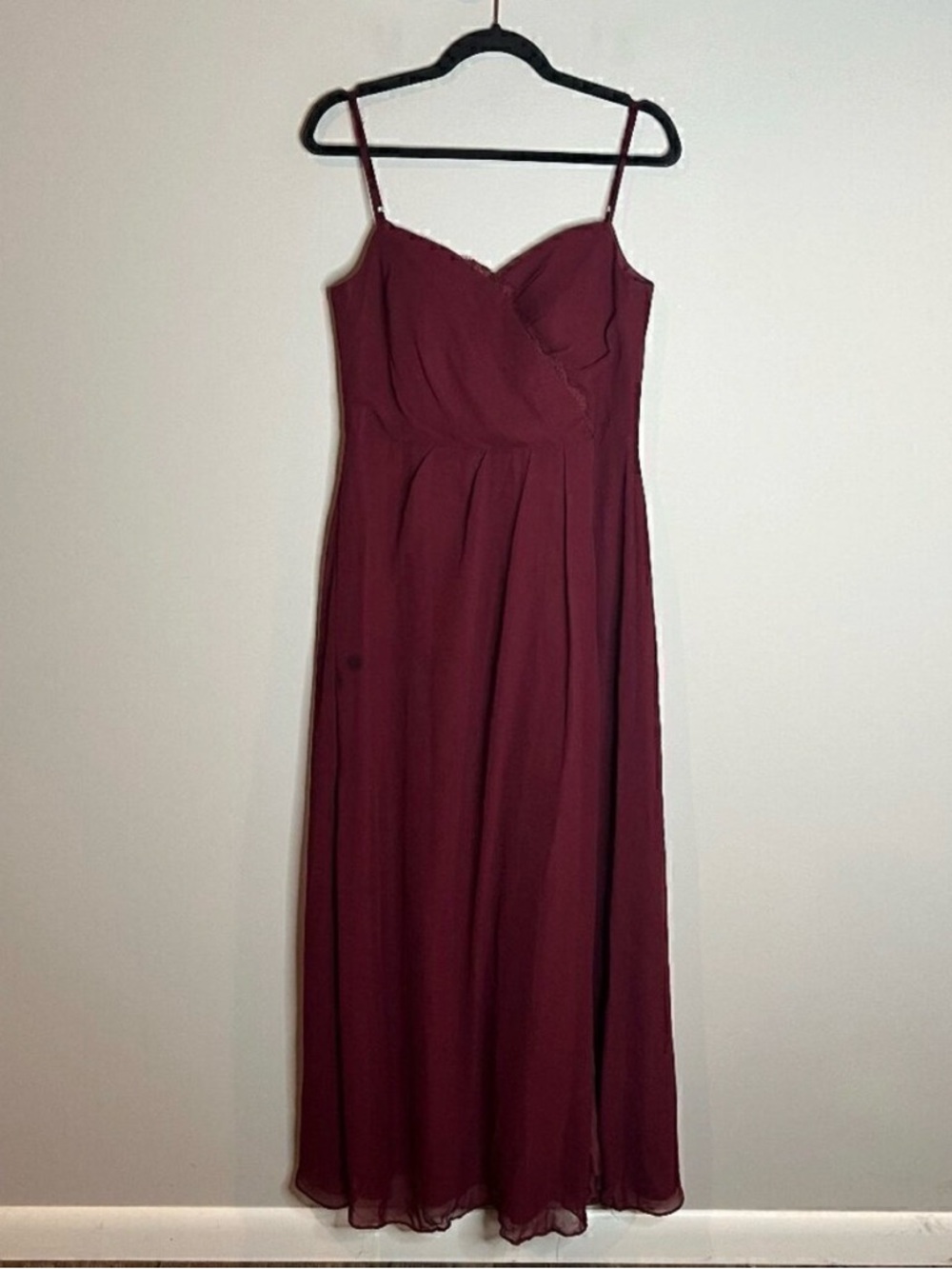 Azazie Tegan bridesmaid dress in Cabernet - Picture 2 of 3